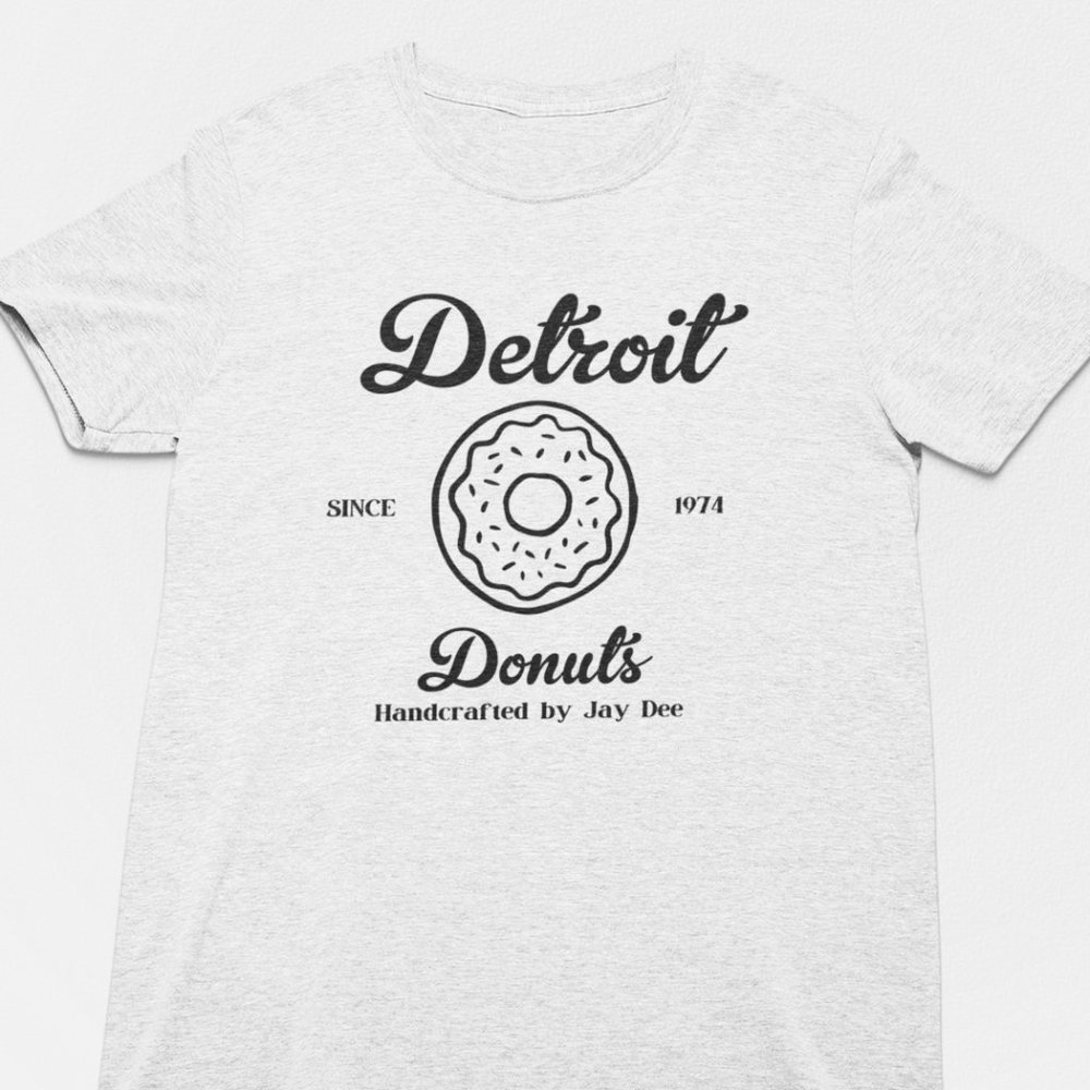 Detroit Donuts Shirt, Jay Dee, J Dilla
